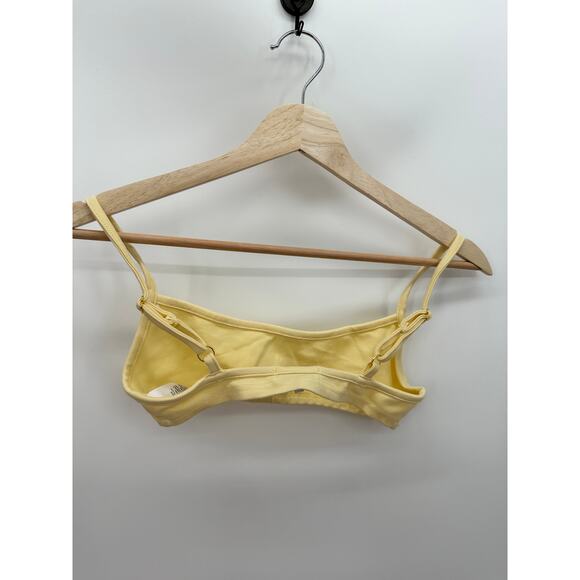 Danielle Bernstein WeWoreWhat Yellow Bralette Women's Size X-Small XS - Picture 2 of 7
